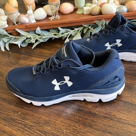 Under armour charged Gemini mens blue shoes | size 11.5 main image 6
